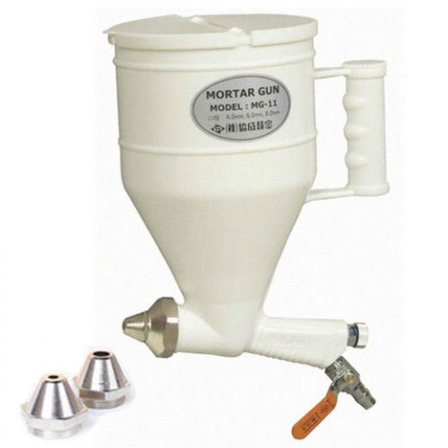 Stucco mortar plaster texture eifs earthen mixes sprayer hopper gun 2500cc size for sale