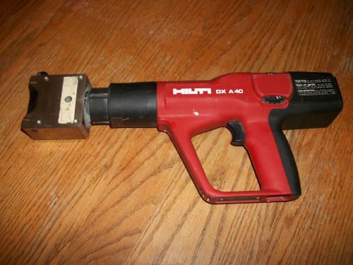 Hilti dx a40 grating marking tool w/ x-hm head for sale