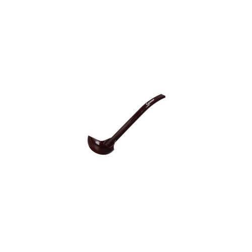 Carlisle 9-1/2&#034; Caesar Reddish Brown Serving Ladle 339501