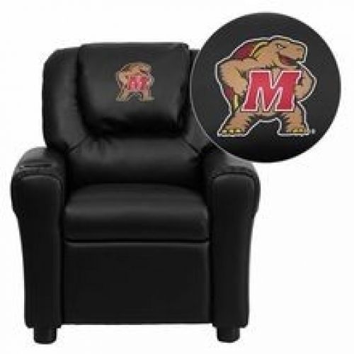 Flash Furniture DG-ULT-KID-BK-40029-EMB-GG Maryland Terrapins Embroidered Black