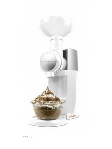 Big Boss 9339 Swirlio Frozen Fruit Dessert Maker, White/Silver NEW