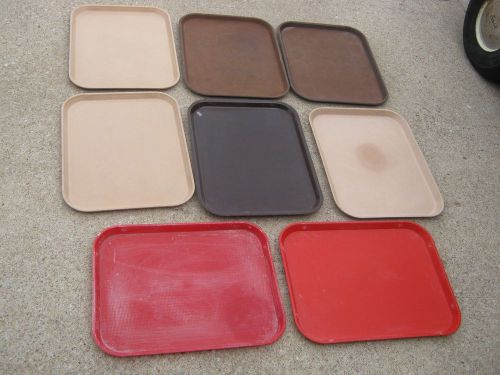 8 pc Vintage Assorted Cafe Dinnerware Restaurant Dinnerware Food Serving Trays