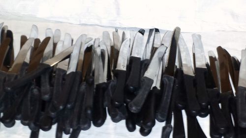 140 USED STEAK KNIVES LOT