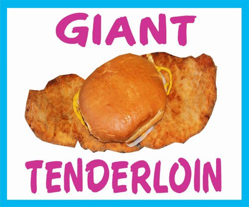 GIANT TENDERLOIN DECAL