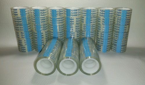 60 rolls of crystal clear tape 3/4&#034; x 36000&#034; 60 rolls total on this auction. for sale