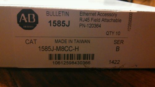 Allen Bradley, 1585J-M8CC-H, RJ45 Field Attachable