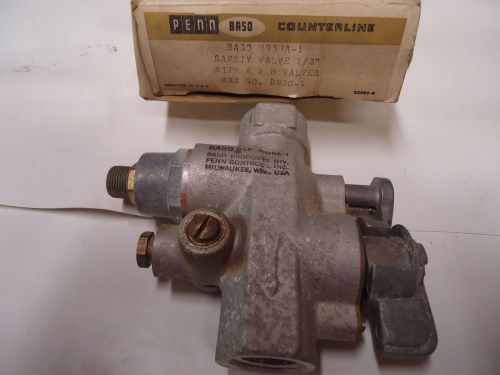 Penn-Baso H83HA-1 SAFETY VALVE 1/2&#034; WITH A&amp;B VALVES