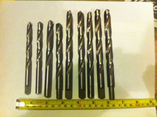 Mixed Lot of  carbide drill bits 11/32-1/2&#034;