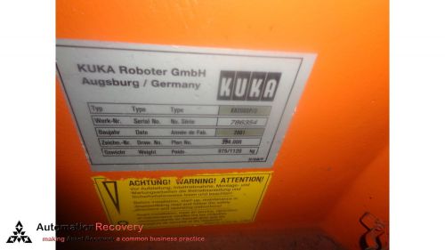 KUKA KR200 SERIES 786354-KR200SP/2 ROBOT