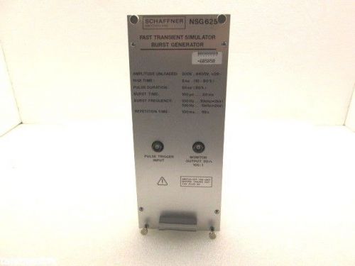 Schaffner Teseq NSG 625 Fast Transient Simulator Burst Module for NSG600