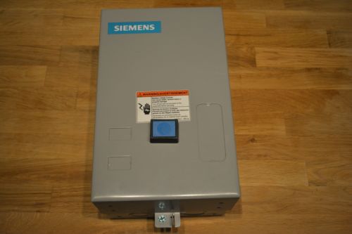 SIEMENS 14DUE32BA Motor Starter,Size1,27A,OR 10-40A,NEMA1