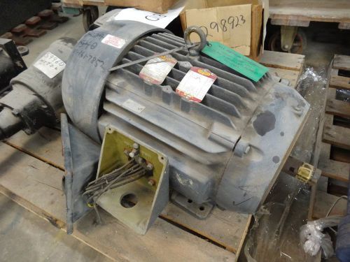 Baldor Electric Motor 30 HP 230/460 Volts 74/37 Amp 1760 RPM 1.15 SF 3 PH