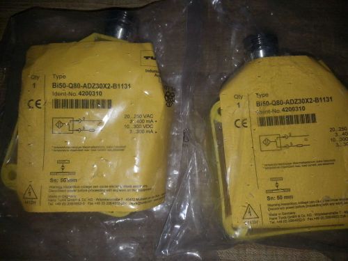 TURCK Bi50-Q80-ADZ30X2-B3131 PROXIMITY SENSOR  *NEW STILL IN PACKAGE*