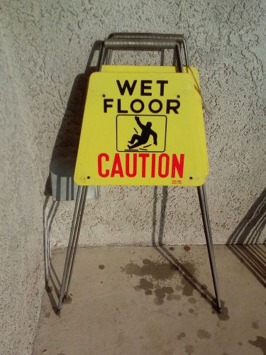 VINTAGE WET FLOOR SIGNS