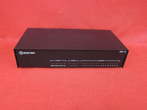 Black Box COS 16 Code Operated Switch 16 Port Black Box