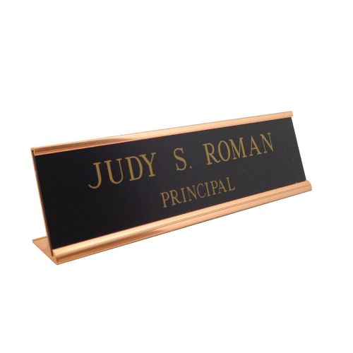 Engraved Desk Sign