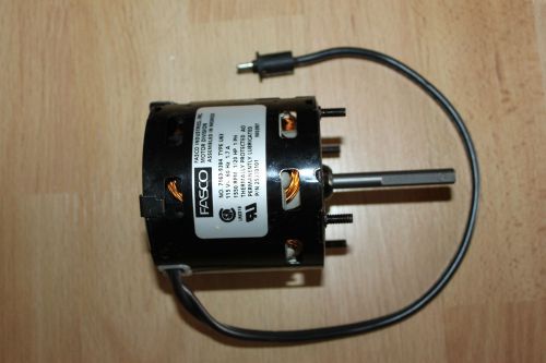 FASCO INDUSTRIES MOTOR 115 VOLTS 1/20HP 1550 RPM Mod: 71639384 TYPE: U63