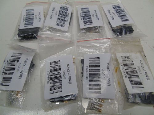 Motorola MotoTRBO Rear Accy/Program/Rick Connector PMLN5072A NEW Lot of 8 Plugs