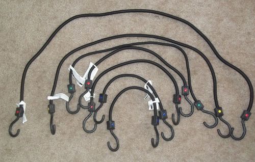 Highland (91338) Triple Strength Bungee Cord Assortment - 7 Piece