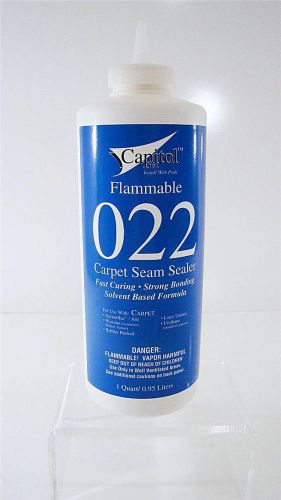 CAPITOL USA #022 CARPET SEAM SEALER - ONE QUART BOTTLE