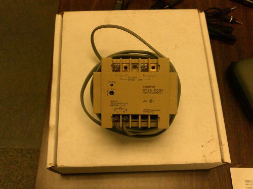 OMRON S82K-0524 PLC Power Supply 24V DC Output