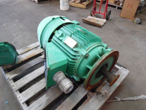 SIEMENS PE-21 PLUS 60 HP MOTOR, 460 V, RPM 3565, FR 364LP, SN:98T G02361 1, USED