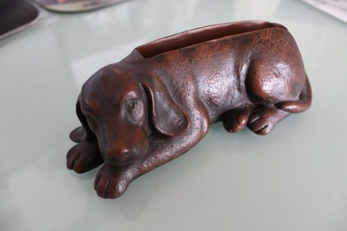 Hound Dog Business Card Holder