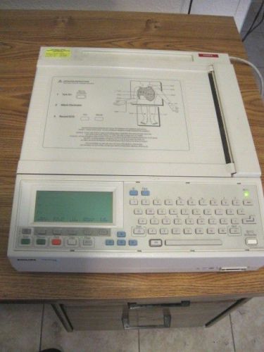 Philips Pagewriter 100i Model M1770A Interpretive ECG Unit W/ Lead Set