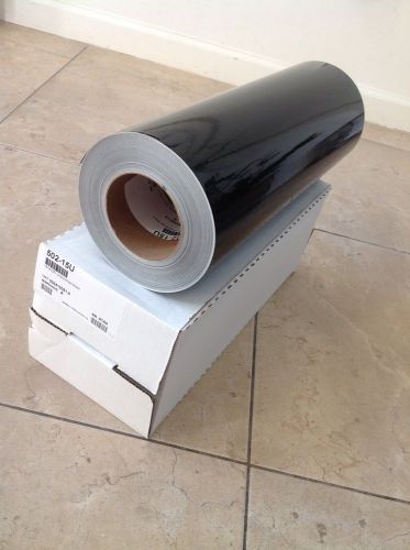 1 rol 15&#034; X 50yds(150ft) Gloss Black Sign Cutting Vinyl General Formulations 502