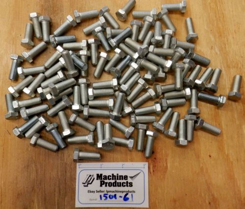 Hex Head 3/8-24 x 1 Full Thread - Lot of 98 Bolts