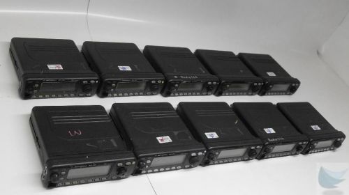 Lot of 10 Motorola MCS 2000 M01HX+822W Two Way Radio 800MHz FLASHport