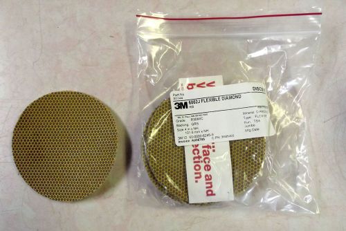 3M 6002J Flexible Diamond 4&#034; Discs R30MIC QRS 5 Pack