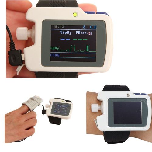 Respiration Sleep Monitor for Sleep Apnea, SPO2+Pulse Rate Analysis+Software BID