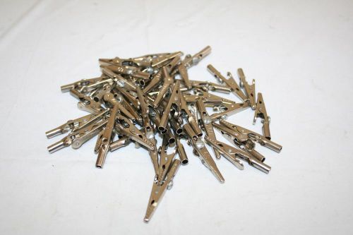 Mueller Lot of 50 #60S Alligator Clips w/ Screw Steel Made in USA