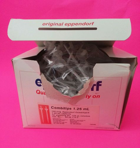 Eppendorf 1.25mL Combitips # 2226110-0 (Qty 100)