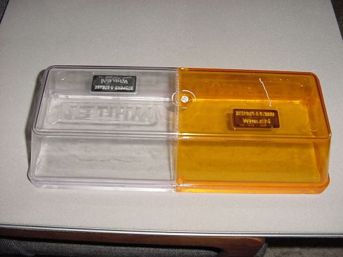 1 NEW Whelen Respond A Strobe Clear/Amber Mini Light Bar Lense.