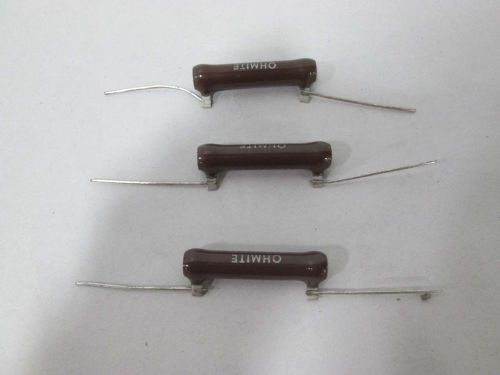 LOT 3 NEW OHMITE B12J1K75 1750OHM 12W RESISTOR D367958