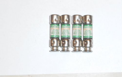 Lot of 4 - littelfuse flnr-10 flnr10 time delay fuse 10a 250v chrometop for sale