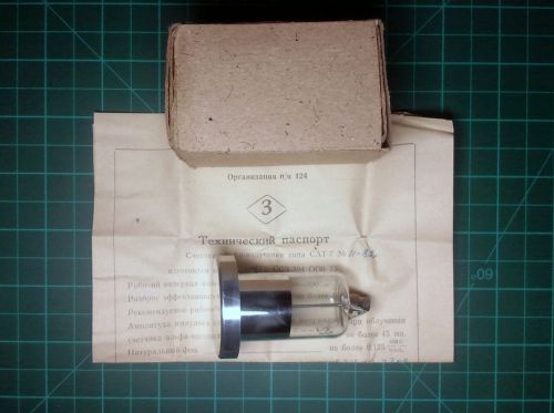 Sat-7  ?-selective geiger counter tube end-face alpha-radiation detector for sale