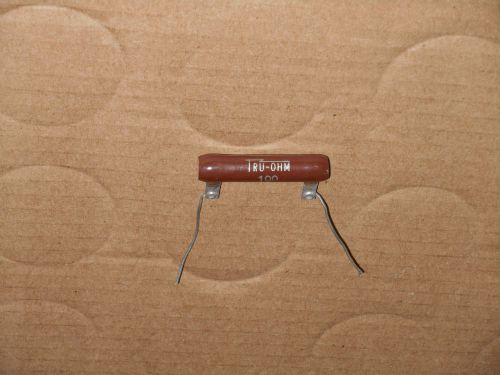 NEW TRU-OHM 100 Resistor