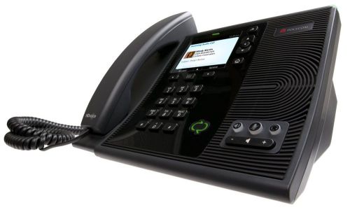 POLYCOM CX 600 IP PHONE MICROSOFT LYNC with power supply. POE Ready