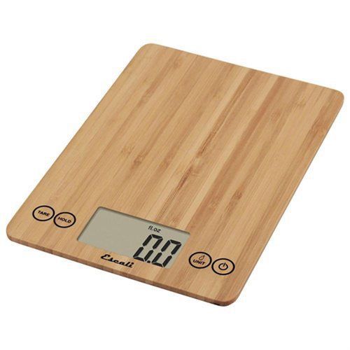 Escali arti 15 lb digital kitchen scale - bamboo for sale