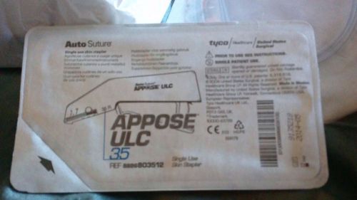 ONE AUTO SUTURE APPOSE ULC 35 Ref 803512 SINGLE USE SKIN STAPLER