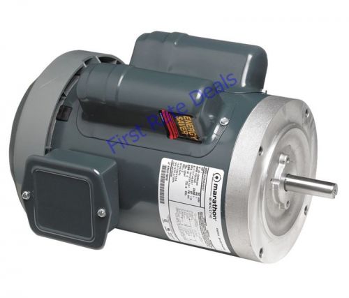 MARATHON MOTOR 5KCR46MN0093 1K128 GP Mtr, CS, TEFC, 1/2 HP, 1725/1425 rpm, 56C