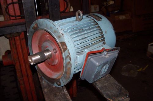 DIETZ 8HP/6.0 KW ELECTRIC AC MOTOR 195-240/340-420 VAC 1740 RPM 3 ?