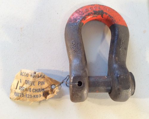 Acco kuplex a drive pin shackle for 5/8&#034; chain for sale