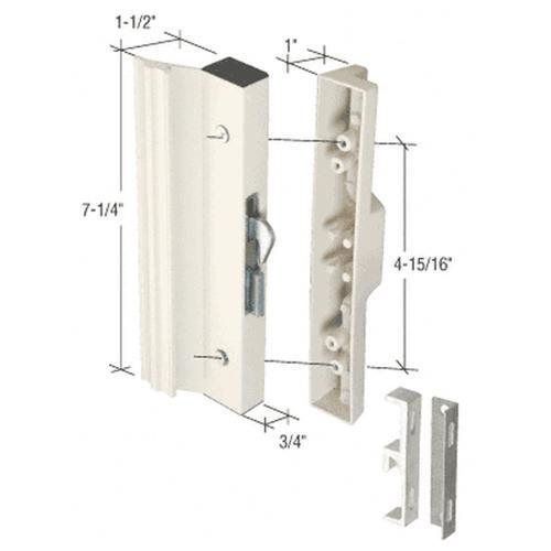 CRL Almond Hook Style Surface Mount Handle 4-15/16&#034; Screw Holes