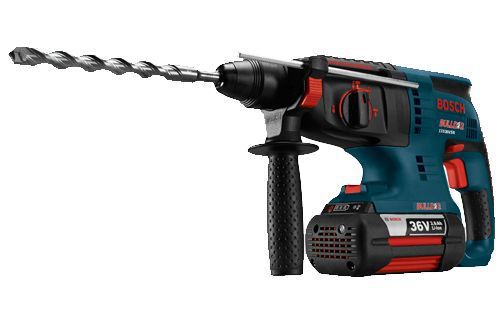 11536vsr bosch 36 volt cordless bulldog sds + &amp; (25) free 3/16 x 6&#034; bits for sale