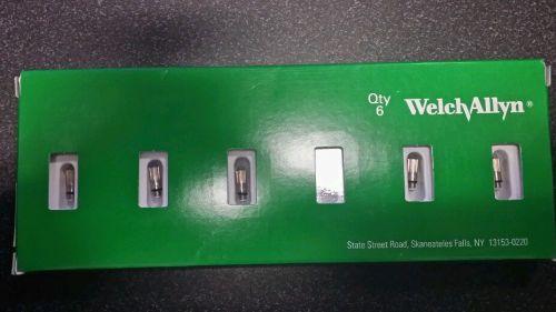 Welch Allyn 3.5V Halogen Lamp Bulb REF:04900-U  (Pack of 6 bulbs) New