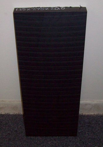 Uhmw virgin black sheet 1.25&#039;&#039; x 7.75&#039;&#039; x 20.00&#039;&#039; cnc for sale